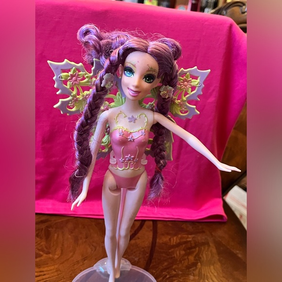 2006 Mattel Barbie Fairytopia Magic of The garden! purple and green - Picture 2 of 7